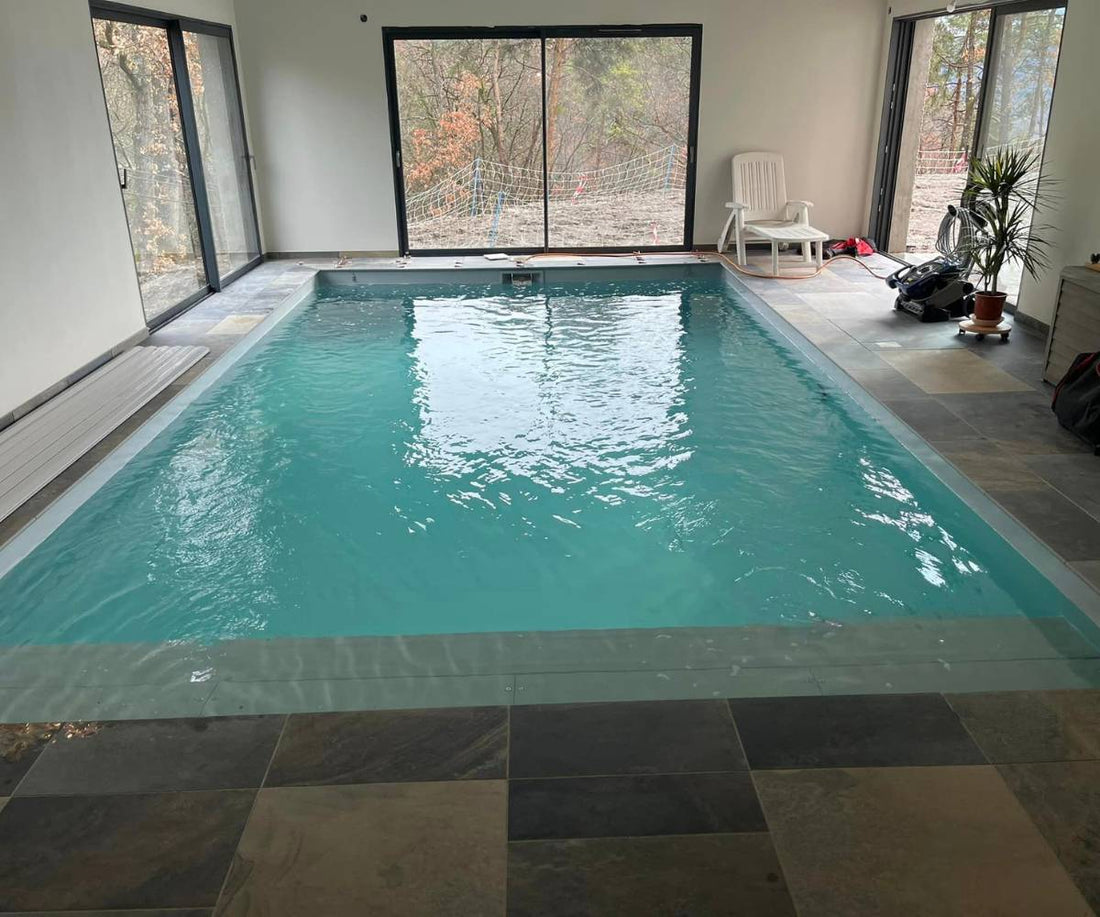 Conception et création d'une piscine intérieure avenue Georges Clemenceau à Talence