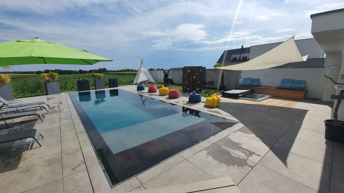 Piscine miroir