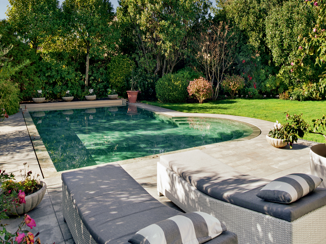 Piscine miroir